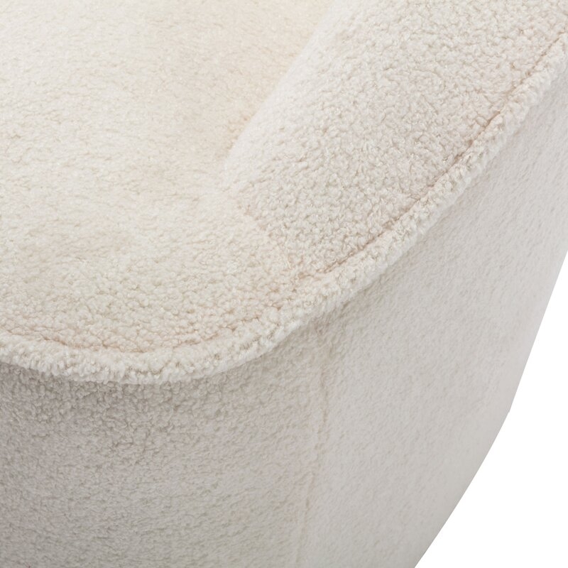 Deshaune 31.5'' Wide Swivel Barrel Chair - Image 5