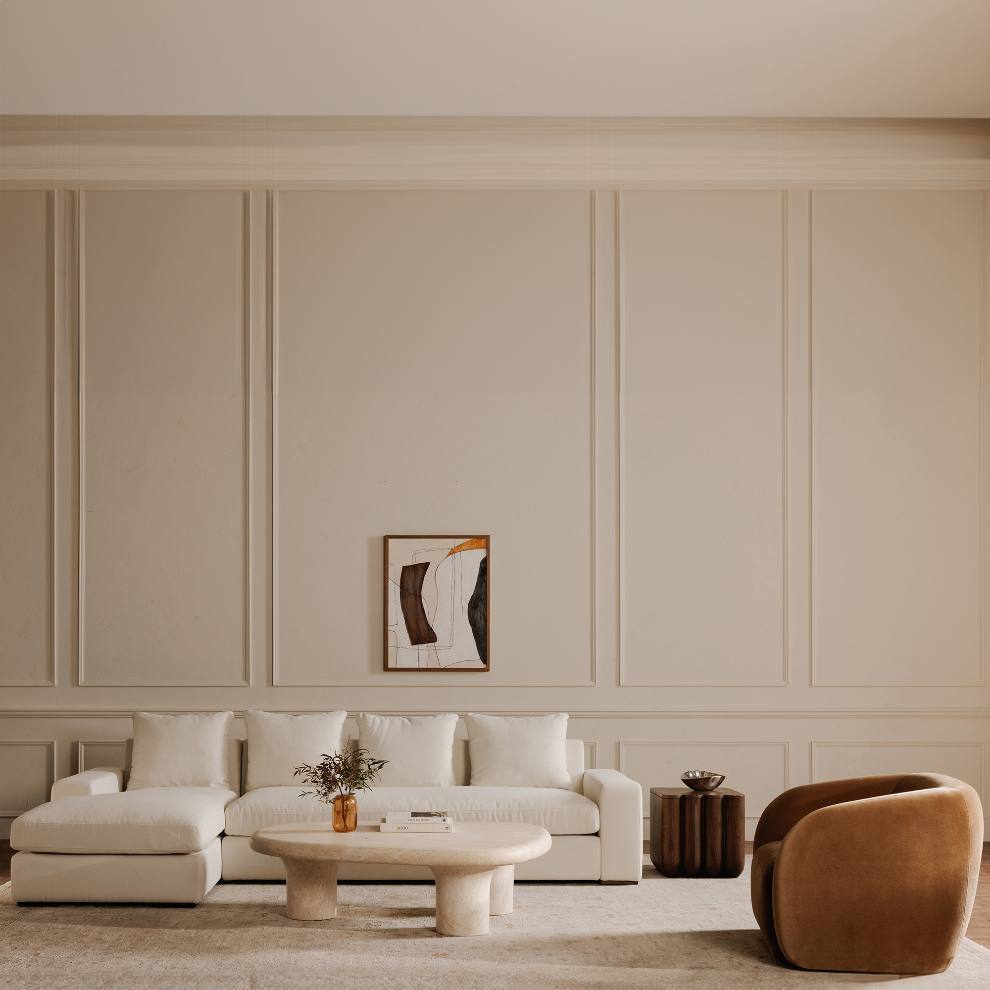 Thomas Left Sectional Ivory - Image 6