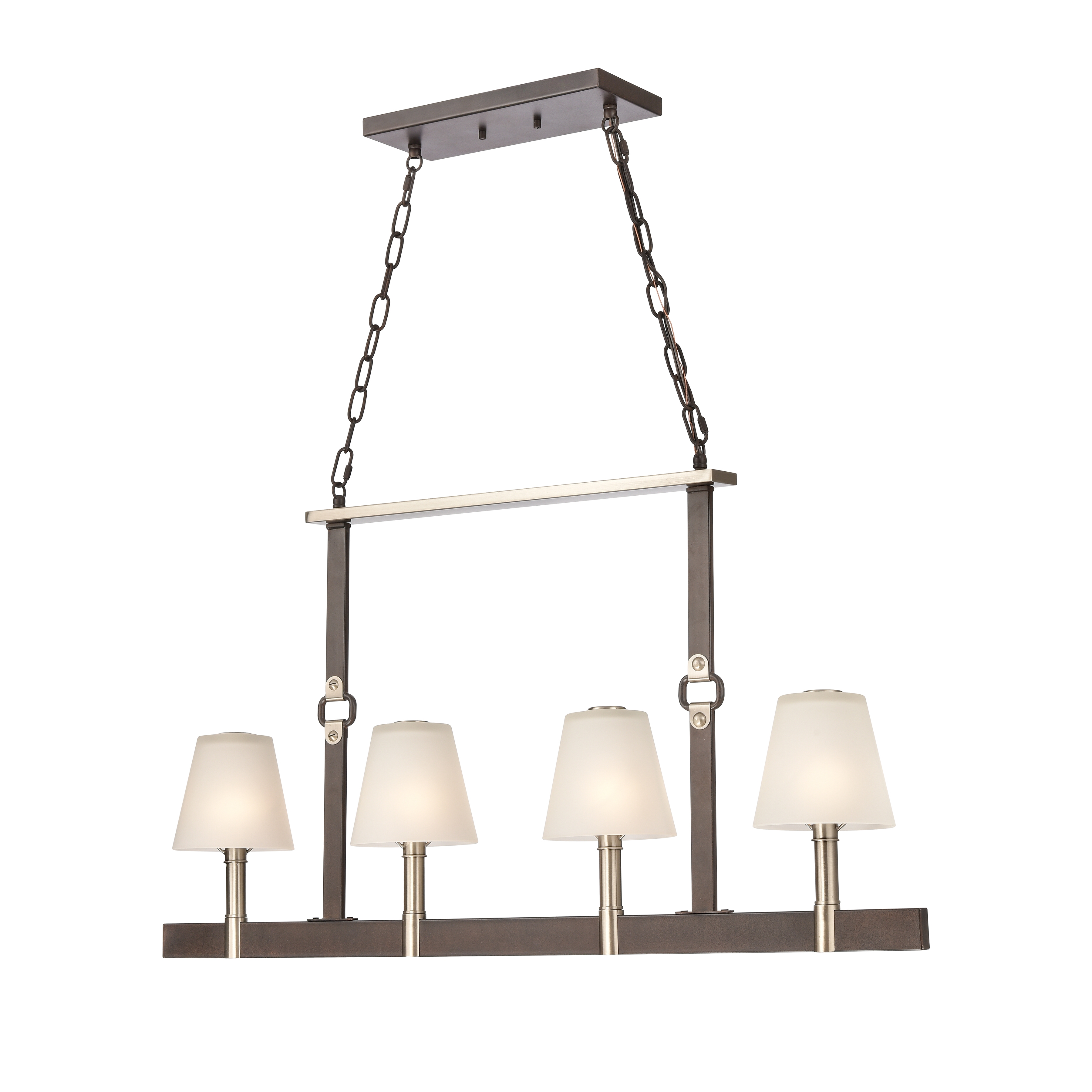 Armstrong Grove 36'' Wide 4-Light Linear Chandelier - Espresso - Image 2