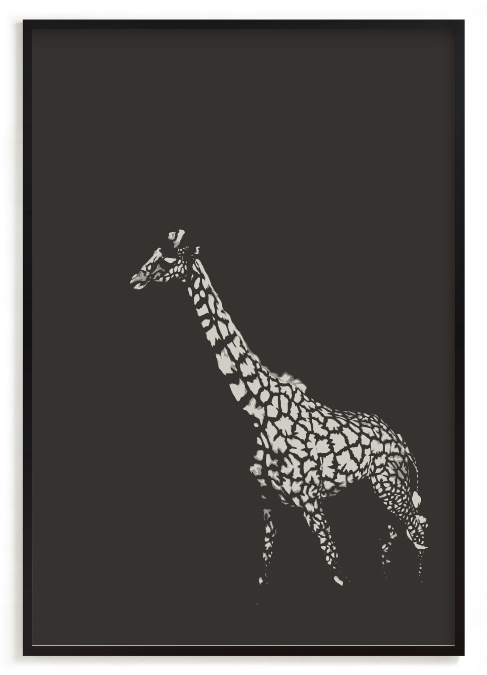 Fading Giraffe Limited Edition Fine Art Print 1 - Image 0