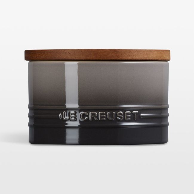 Le Creuset ® 16-Oz. Oyster Stoneware Canister - Image 0