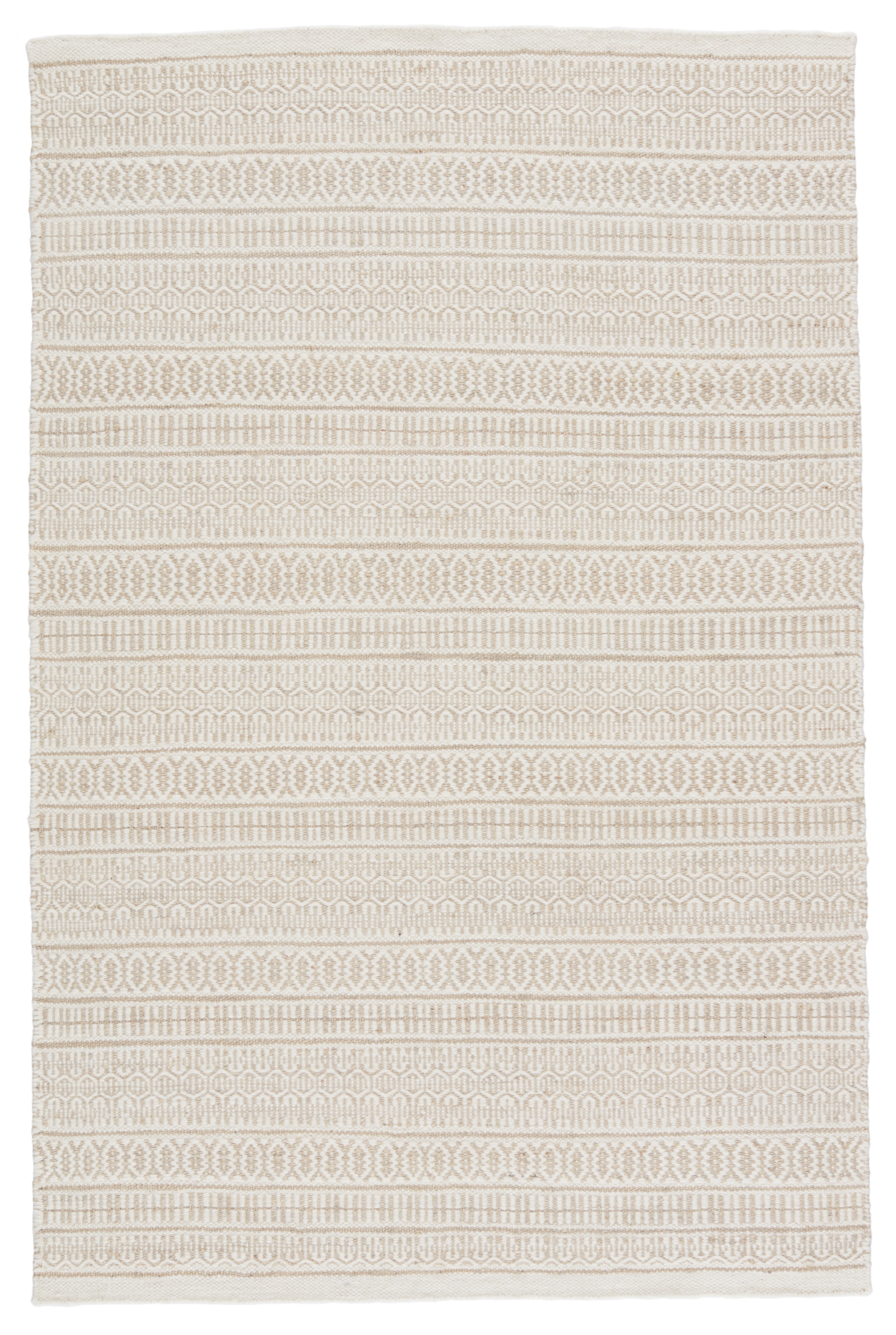 Galway Natural Trellis Ivory/ Cream Area Rug (8'X10') - Image 0