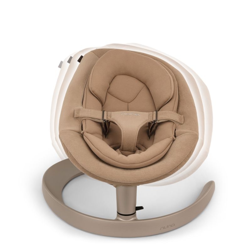 Nuna ® LEAF ™ Grow Light Brown Teddy Baby Activity Chair - Image 3