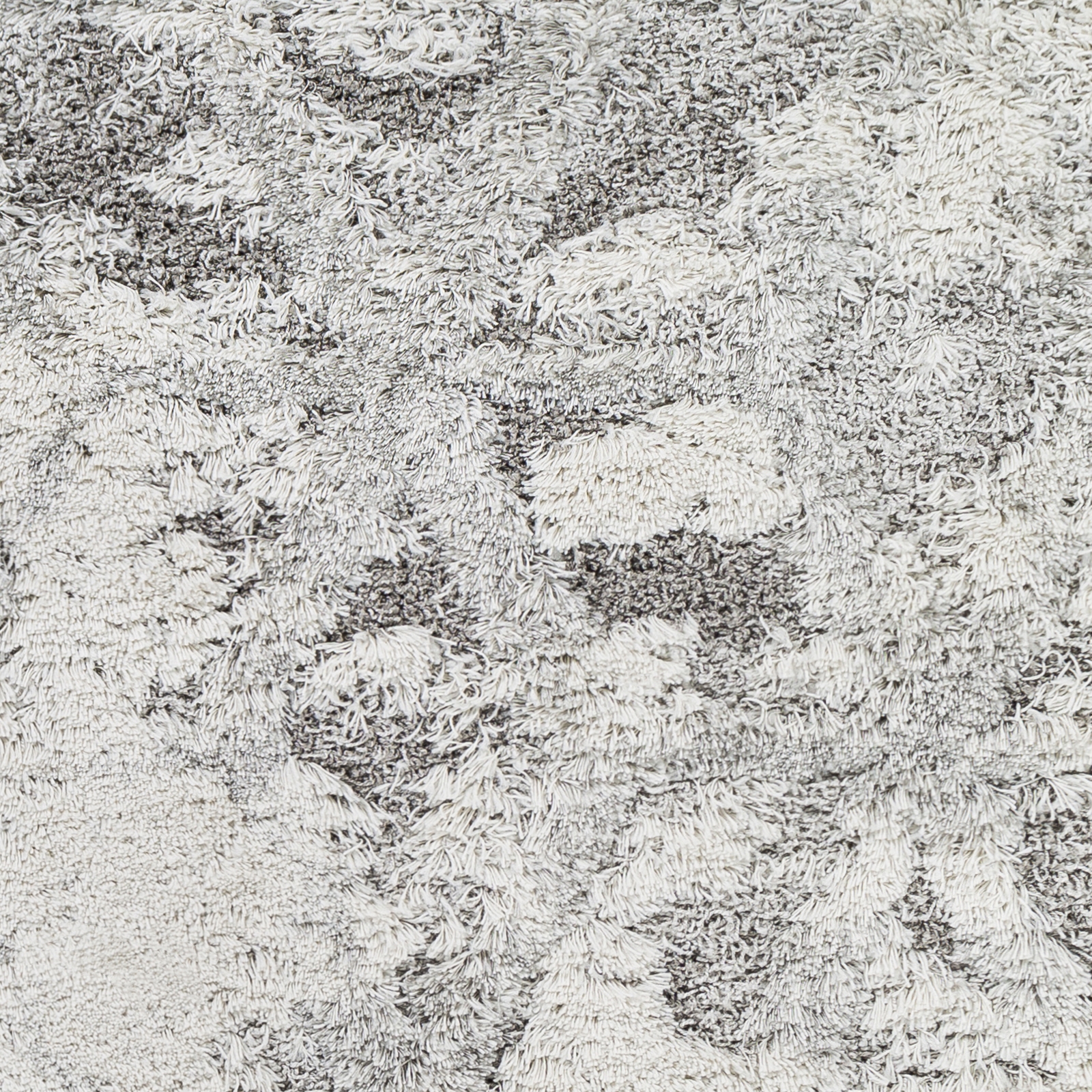 Alta Shag Gray Indoor 5'3" x 7' Machine Woven Rug - Image 2