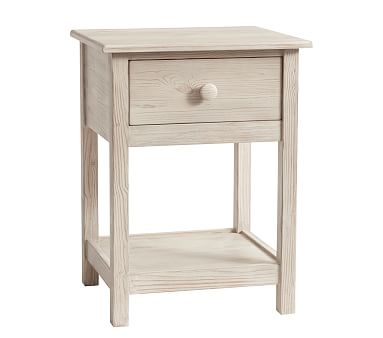 Kendall Nightstand, Weathered White, Flat Rate - Image 0