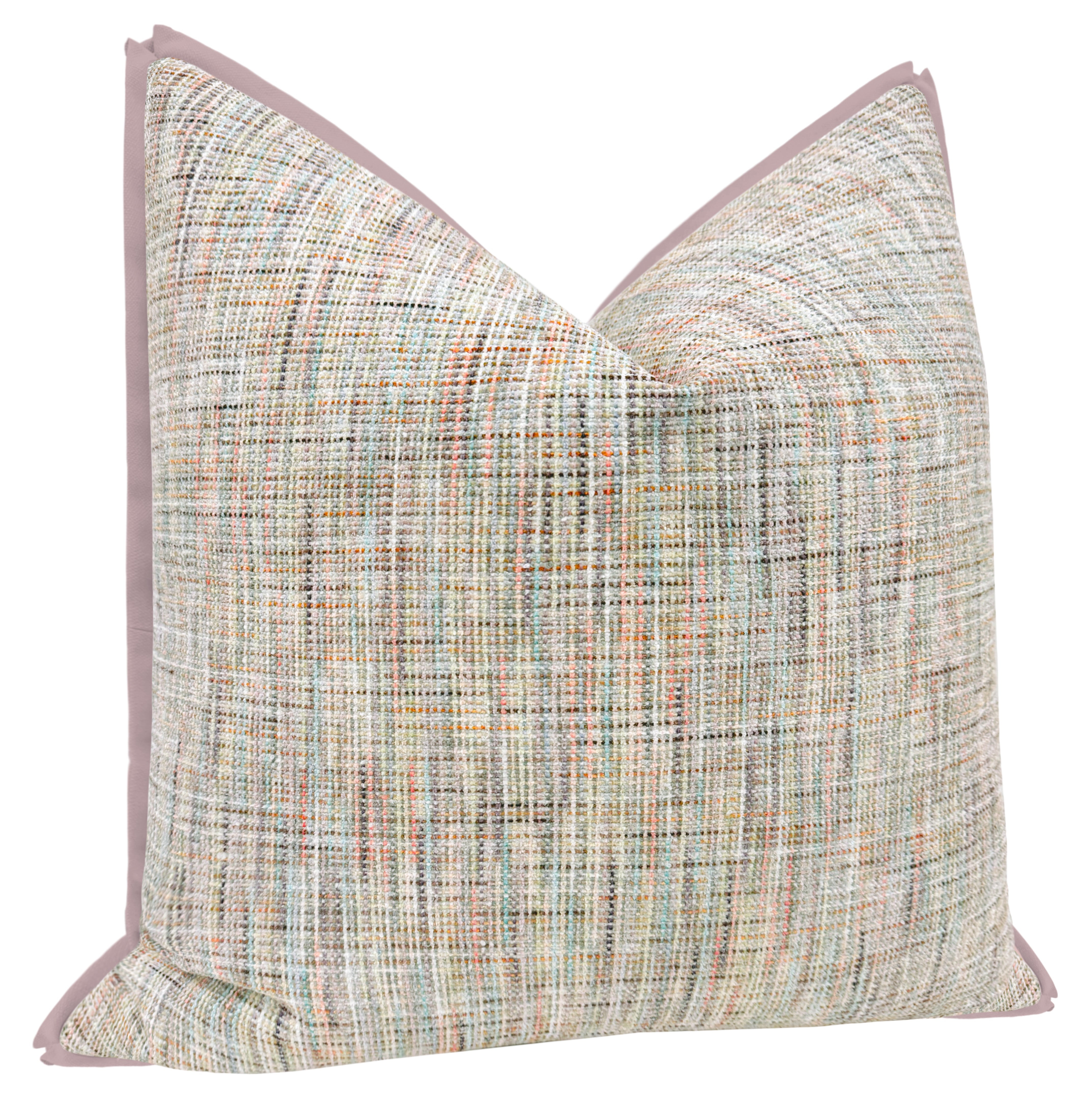 LENNOX CHENILLE // LILAC | LDC - 20" X 20" / BUTTERFLY FLANGE / Lilac - Image 1