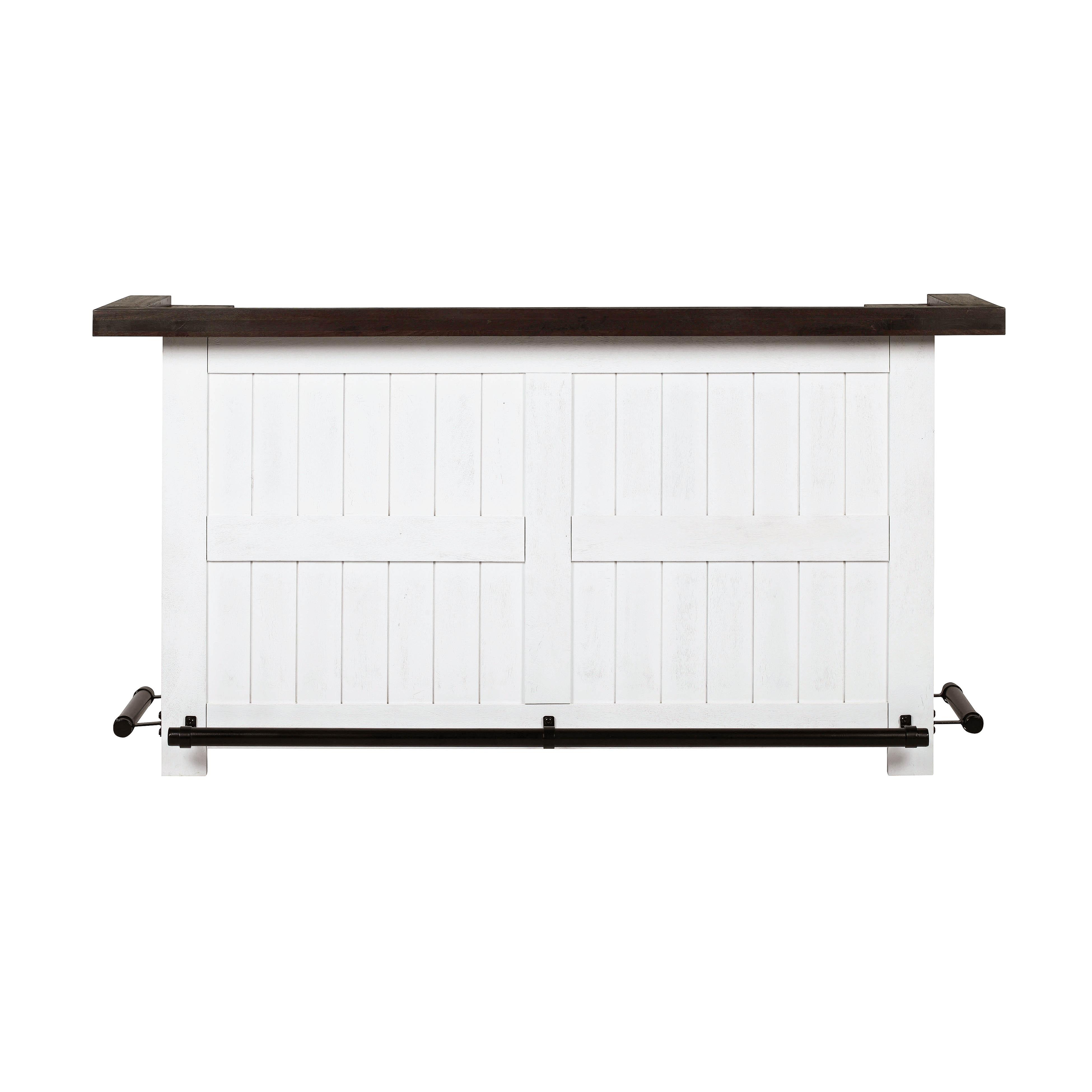Harrison Distressed White Bar - Image 1