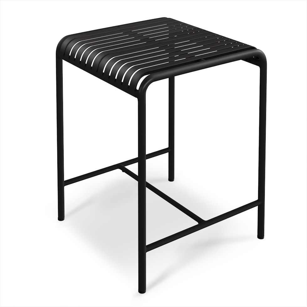Sarek 29.5" Outdoor Bar Table - Black - Image 1