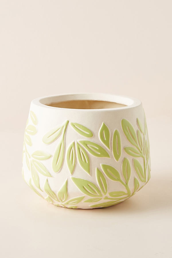 Florinda Pot By Anthropologie in Yellow Size M - Image 0