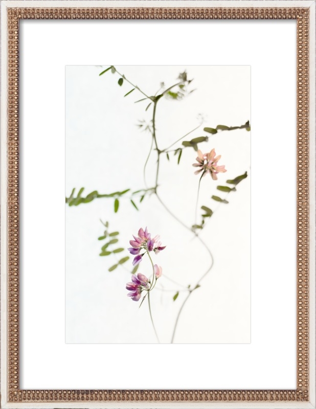 Mauve Tiny Flowers by Qing Ji for Artfully Walls - Image 0