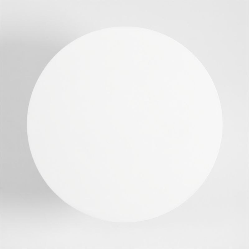 Nayarit 54" White Indoor/Outdoor Concrete Dining Table - Image 3