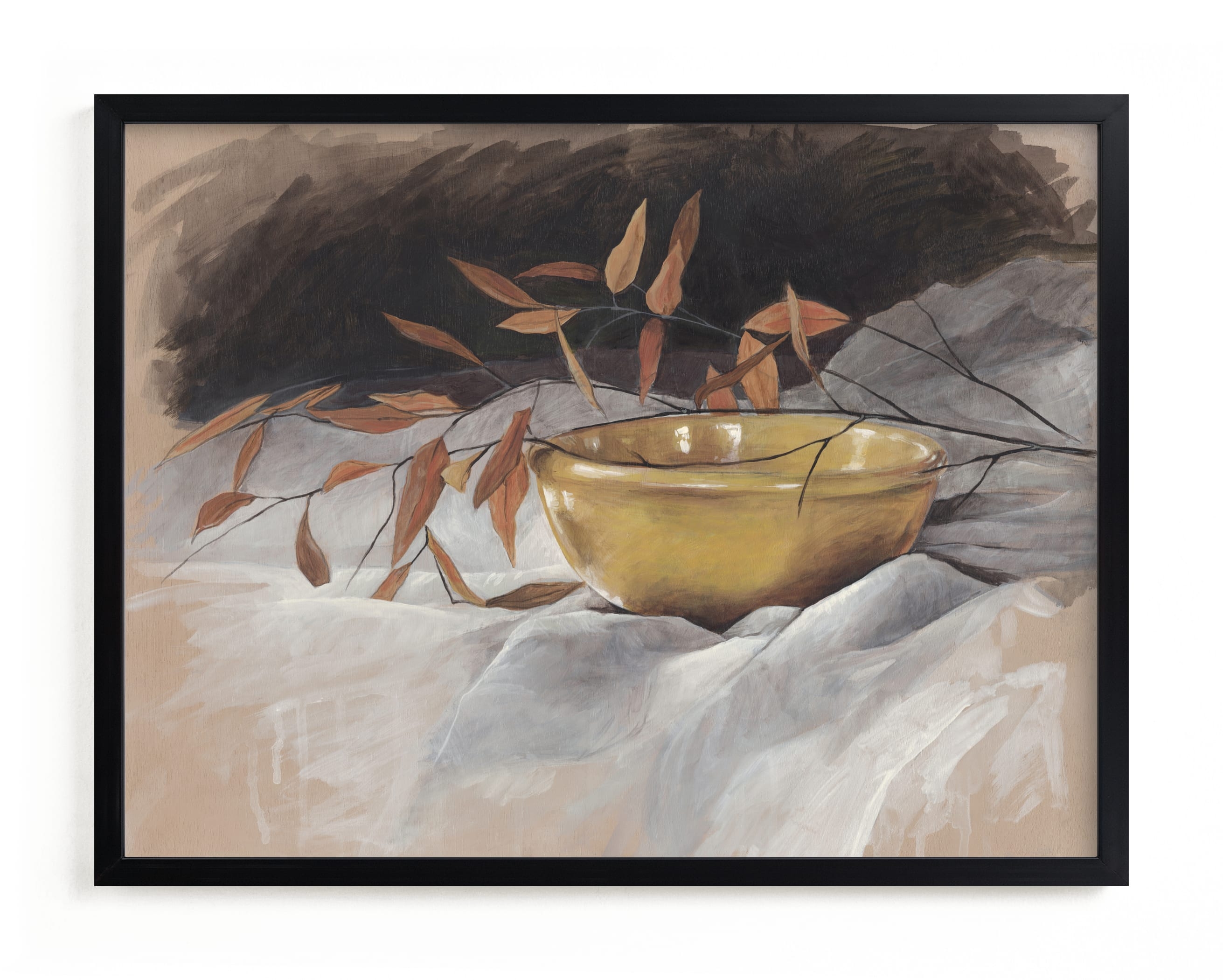Yellow Bowl Limited Edition Fine Art Print 2 - Image 0