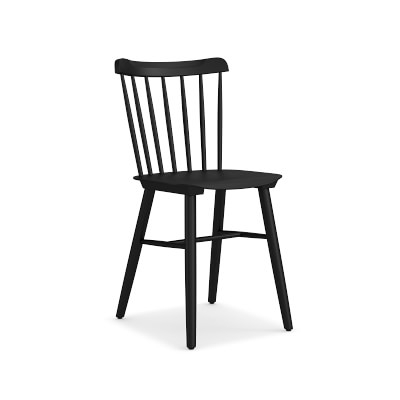 Ton Ironica Dining Side Chair, Black - Image 1