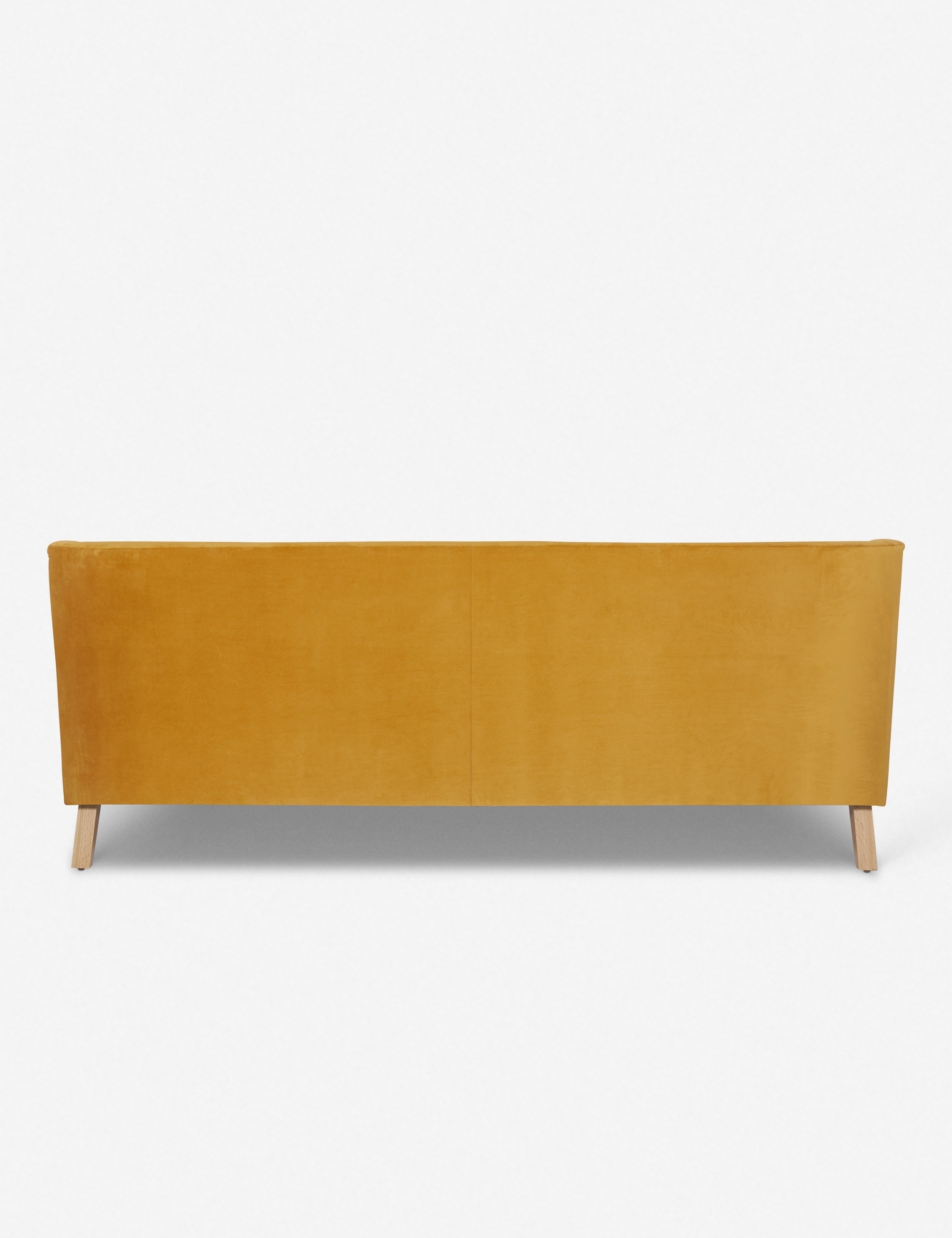 Rivington Velvet Sofa, Goldenrod By Ginny Macdonald 7' - Image 3