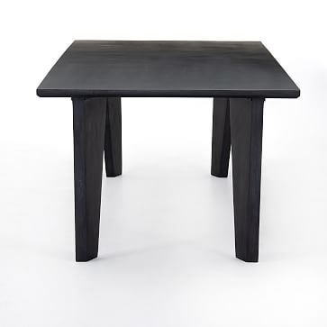 Black Wash 87" Rectangle Dining Table - Image 3