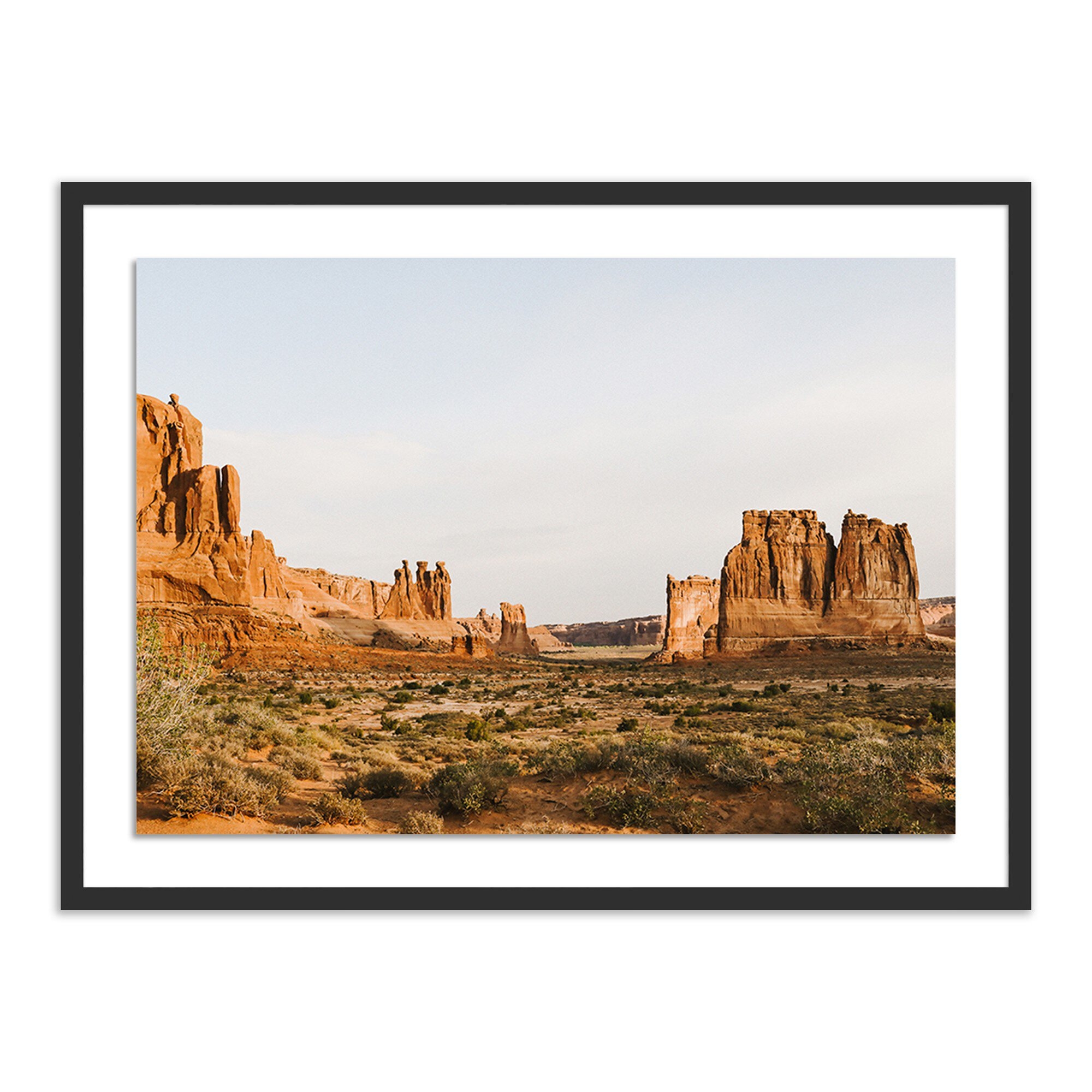 Three Gossips - Moab, Ut by Wesley and Emma Teague - Black 1.5 Maple - Image 0