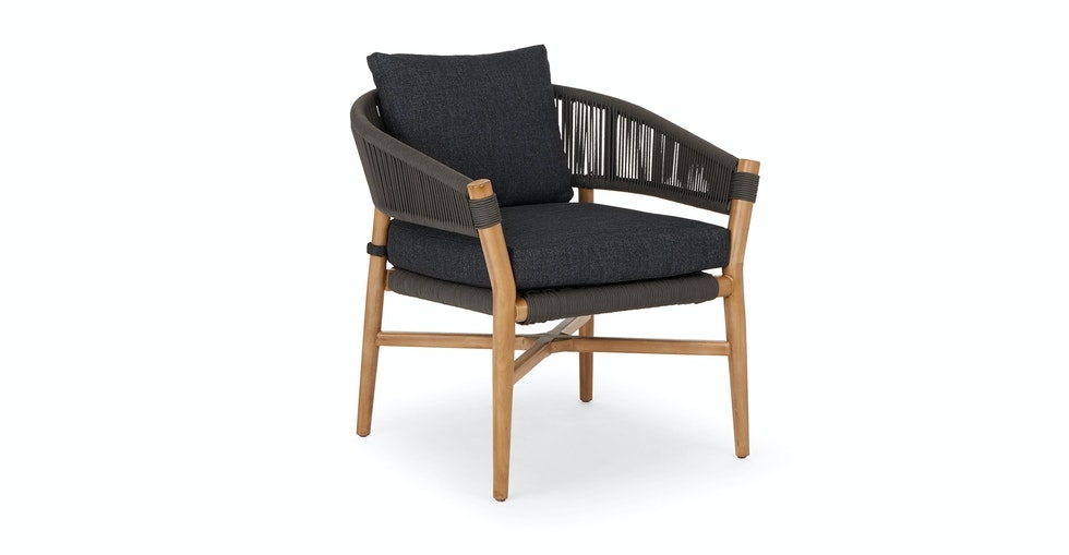 Makali Slate Gray Lounge Chair - Image 0