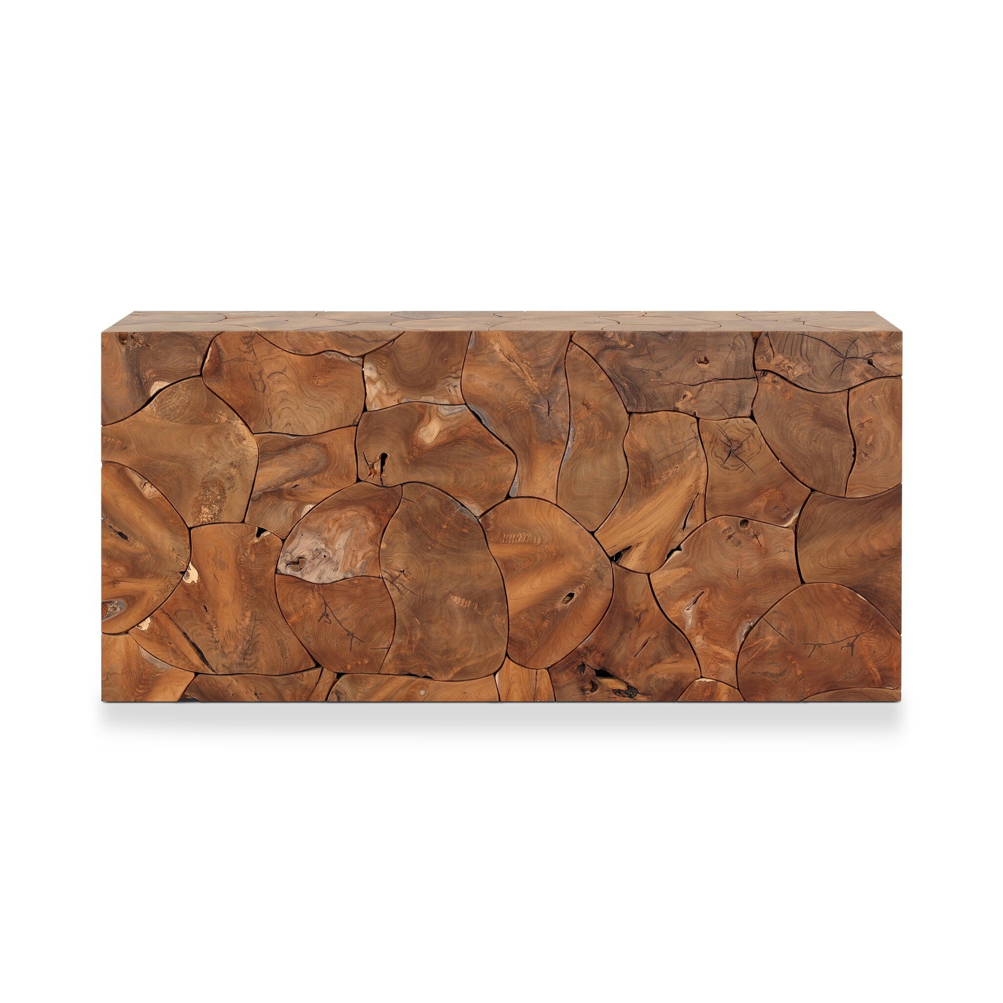 Tomlin Outdoor Console Table - Teak Root - Image 4