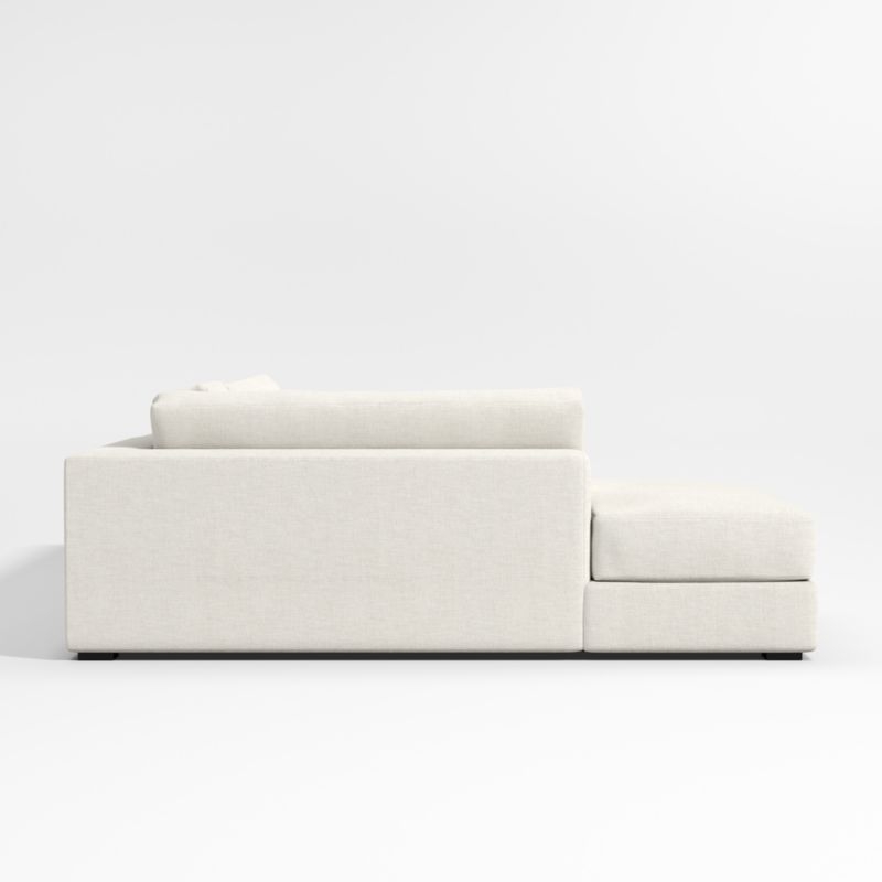 Oceanside Low Deep-Seat 2-Piece Left-Arm Bumper Sectional Sofa - Image 3