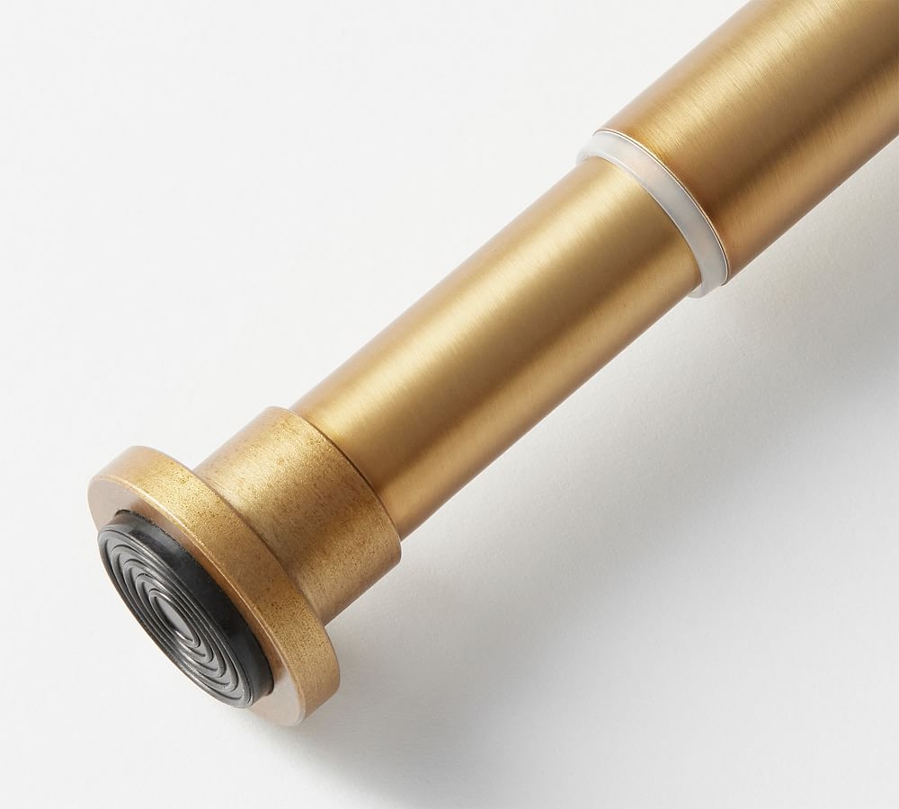 Brass Tension Curtain Rod, Small - Image 0