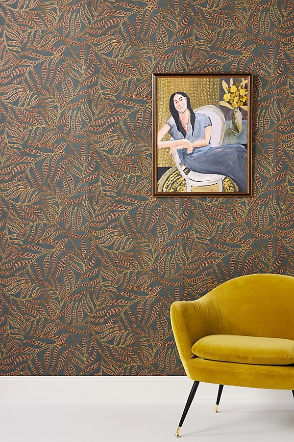 Montrose Leaves Wallpaper - Image 0
