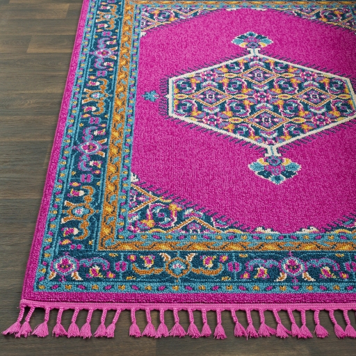 Love Pink Indoor 9'2" x 12'2" Machine Woven Rug - Image 2