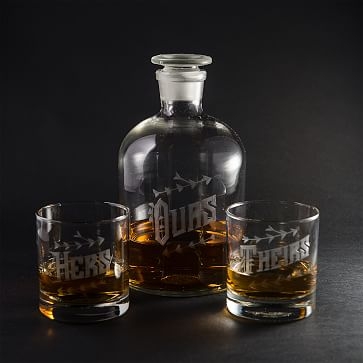 Ours Decanter Set, His & Hers - Image 2
