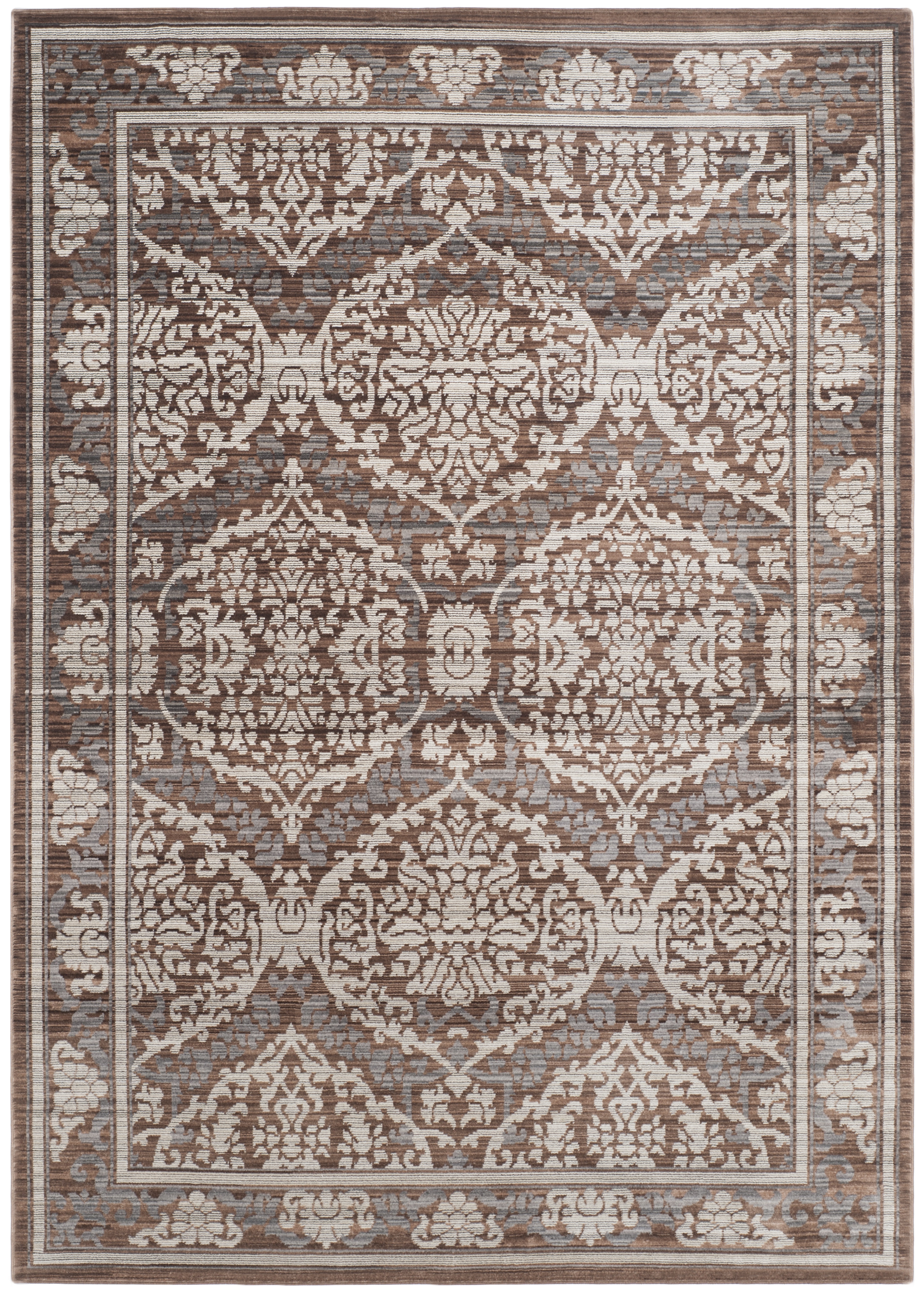 Arlo Home Woven Area Rug, VAL208E, Grey/Brown,  5' X 8' - Image 0