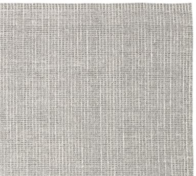 Chunky Wool/Jute Rug, 6 x 9', Natural - Image 1