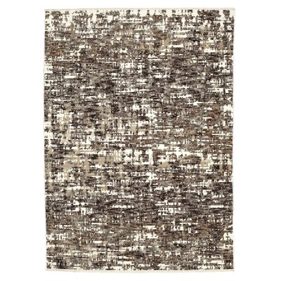 Sealey Ribbed Textured Premium Brown Area Rug - Image 0