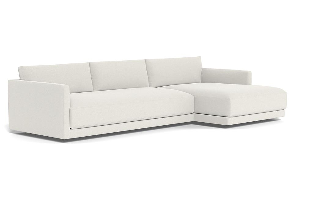 Lukas 3-Seat Right Chaise Sectional - Image 1