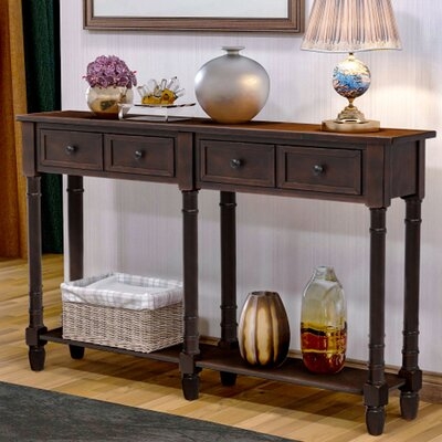 Arbutus 58" Solid Wood Console Table - Image 0