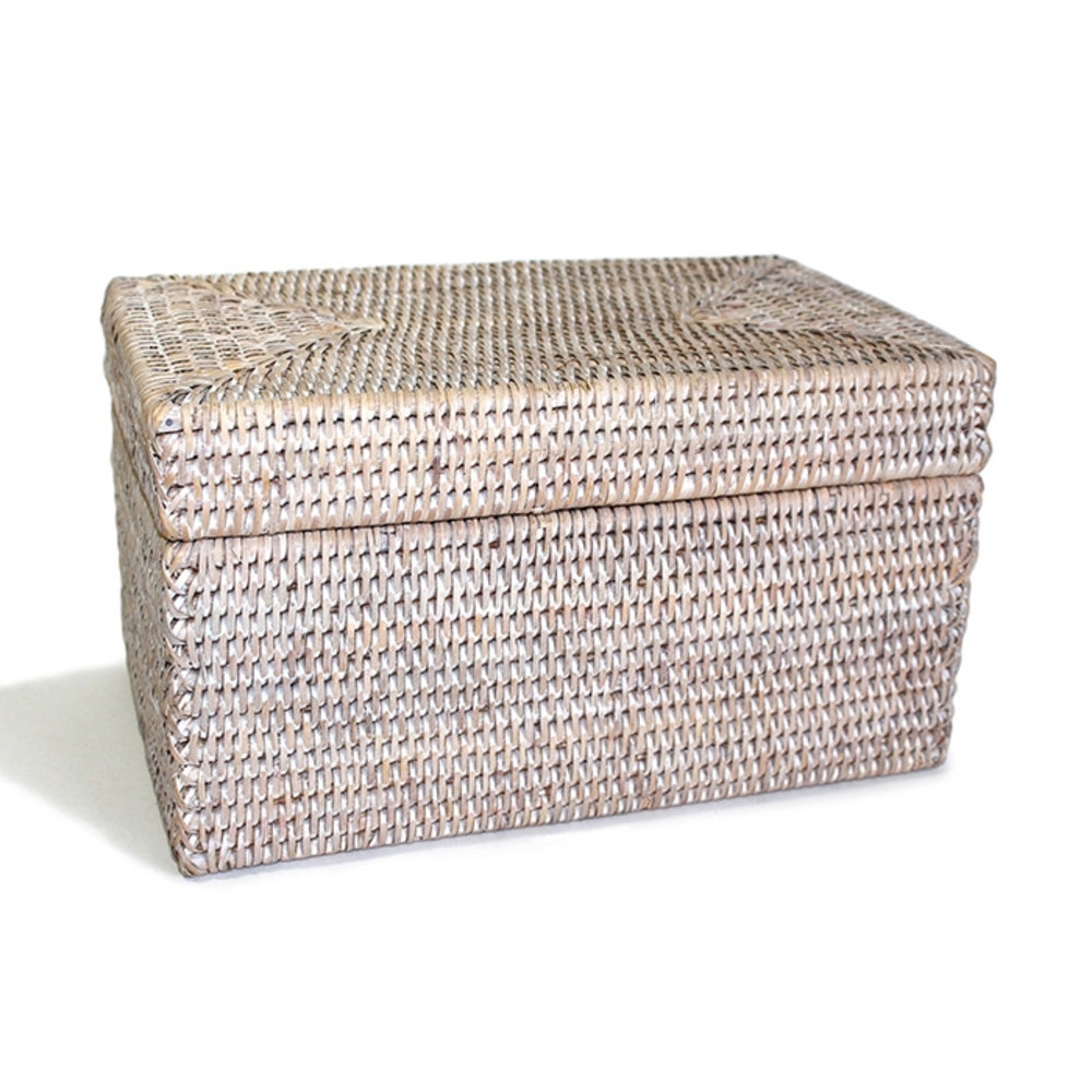 Matahari US Rectangular Storage Basket With Lid - Image 0