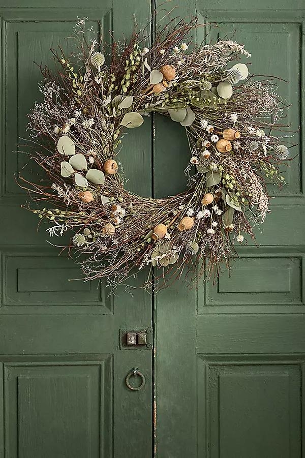 Preserved Green Bower Wreath - Image 0