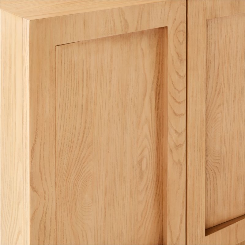 Shutter 84" Ash Wood Media Console - Image 7