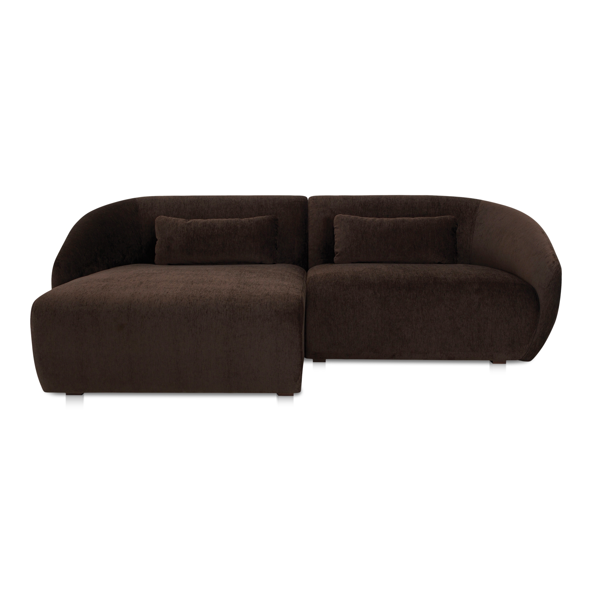 Amelia Nook Modular Left Sectional Espresso - Image 0