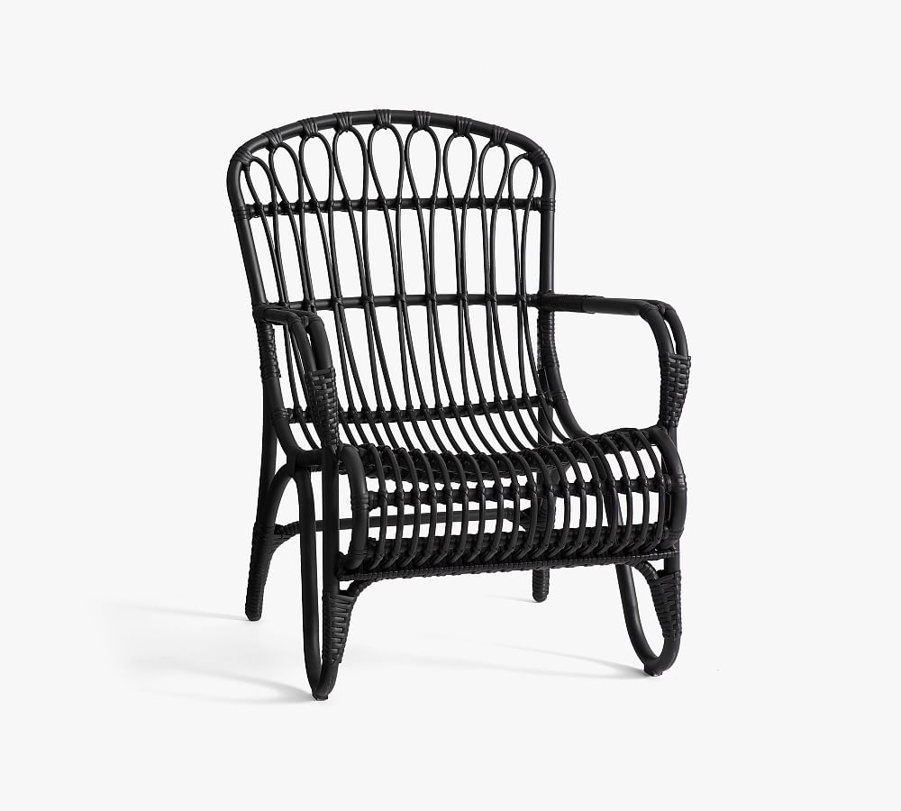 Ojai Lounge Chair, Black - Image 0