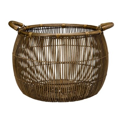 Rattan Open Weave Storage Basket - Image 0