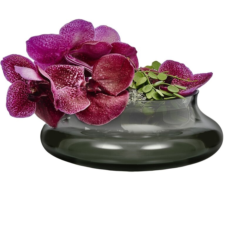 Nude Kurage 4.33"" Lead Free Crystal Table Vase - Image 0