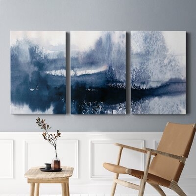 Indigo Tides- Premium Gallery Wrapped Canvas - Ready To Hang - Image 0