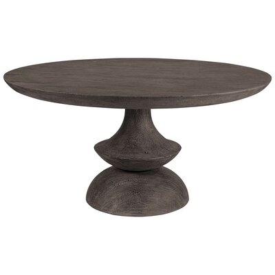 Solid Wood Pedestal Dining Table - Image 0