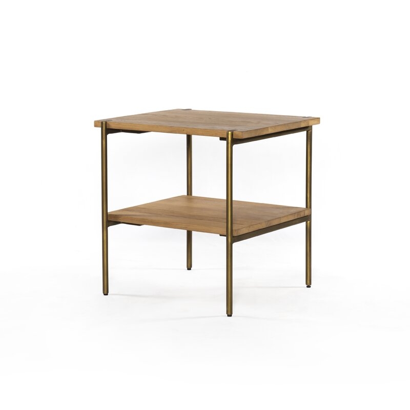 Four Hands Carlisle End Table with Storage - Image 0