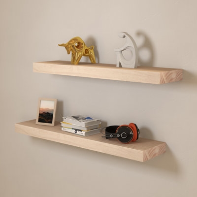 Solid Wood Floating Shelf - Image 0