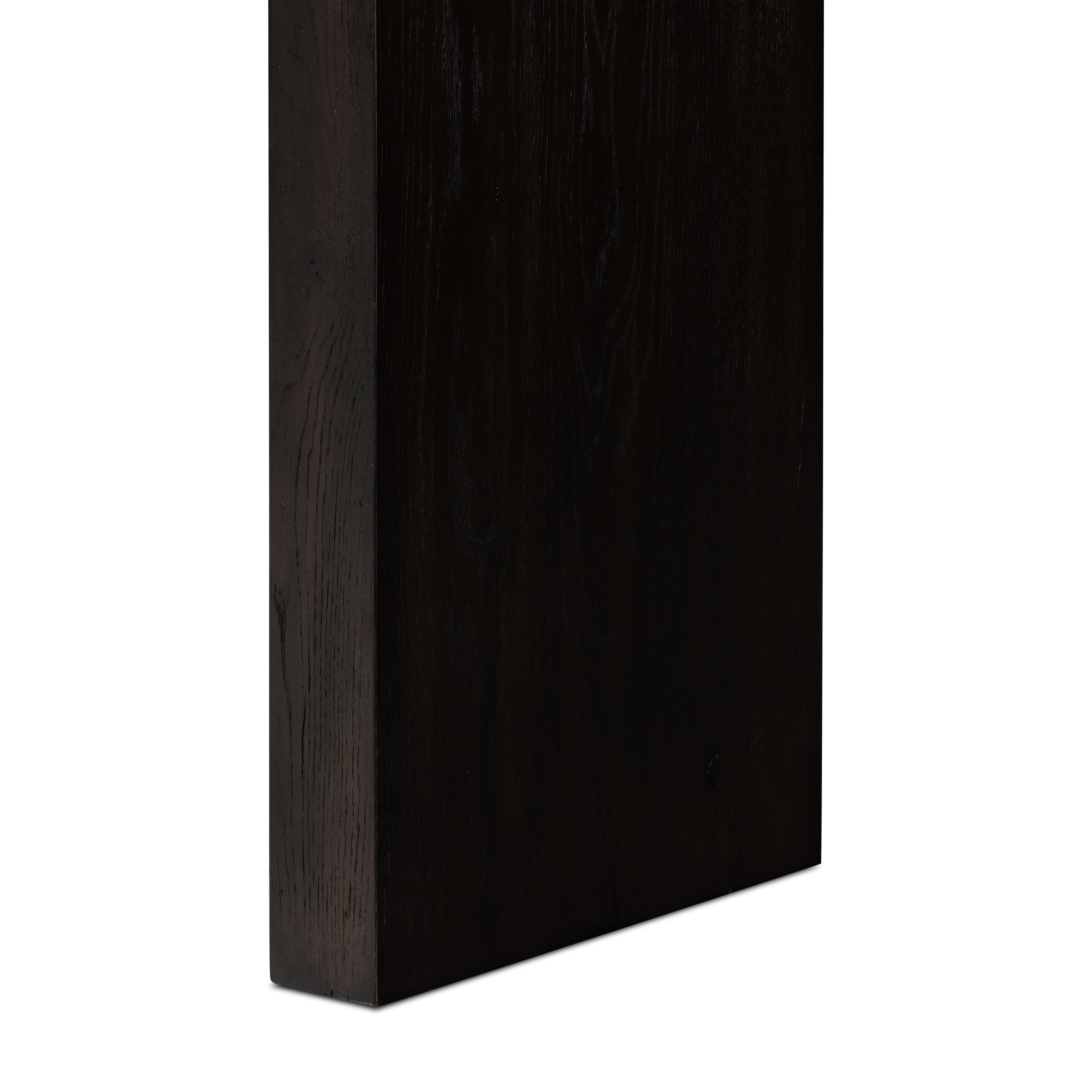 Matthes Console Table-Smoked Black - Image 6