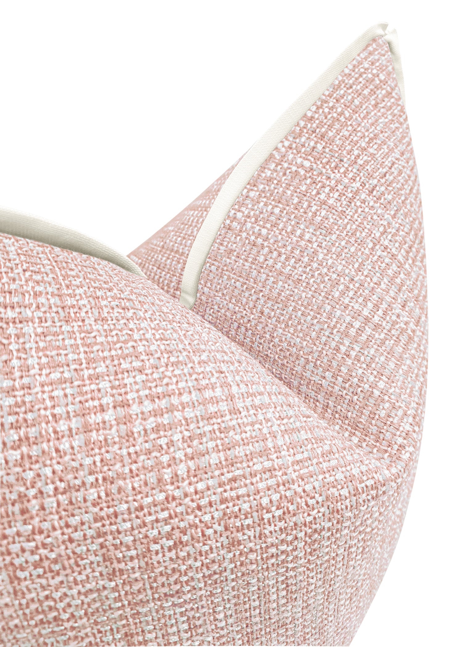 HEPBURN TWEED // BALLET | LDC - 20" X 20" / Bone Butterfly - Image 0