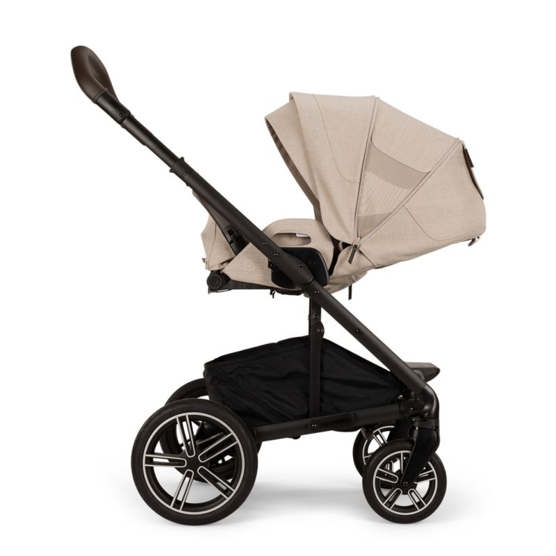 Nuna ® PIPA ™ rx Biscotti Brown Reclining Baby Car Seat + MIXX ™ next Stroller Travel System - Image 7