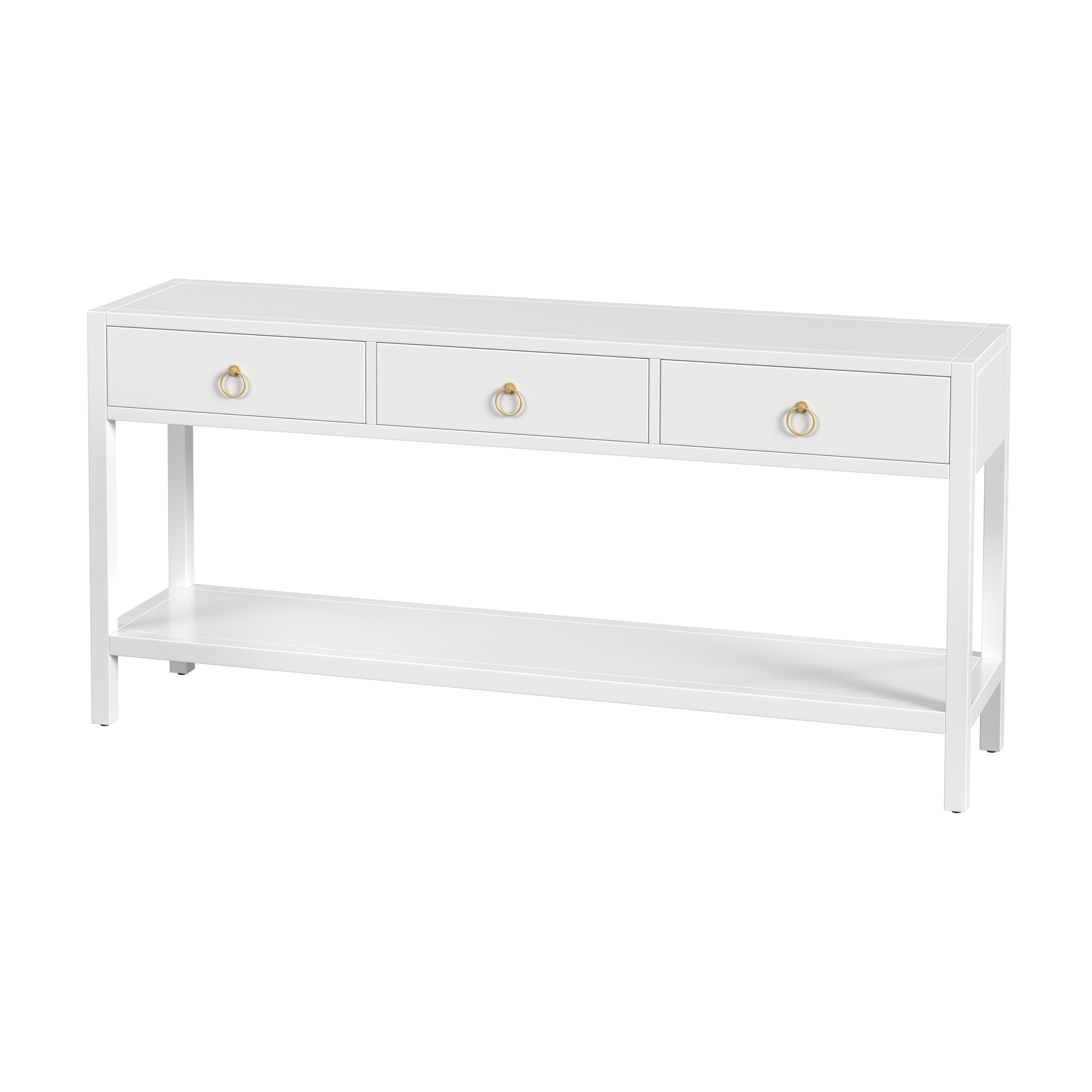 Lark White Console Table - Image 0
