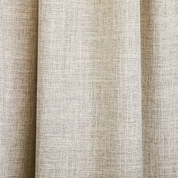 Crossweave Curtain, Belgian Flax, 48"x84" - Image 1