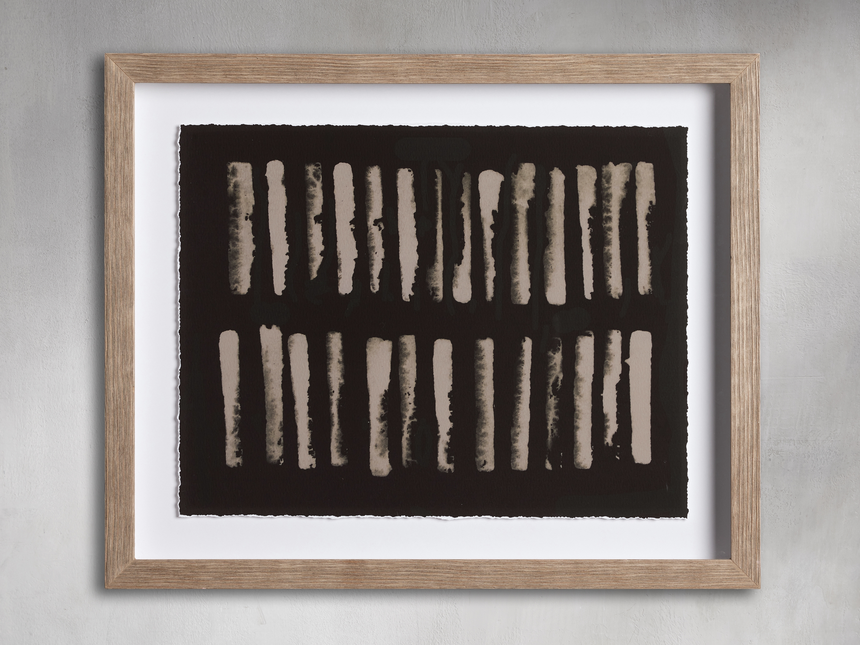 Ashen I Framed Print in Wood Black - Image 0
