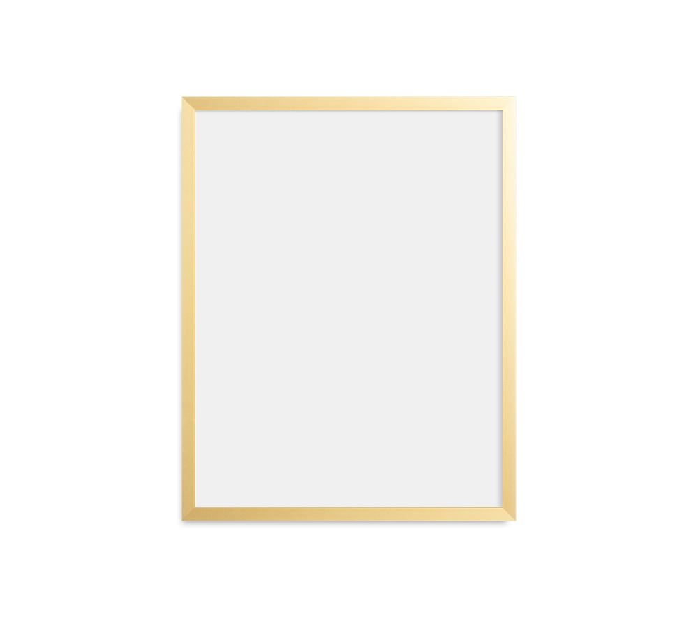 Metal Gallery Frame, No Mat, 11x14 - Matte Gold - Image 0